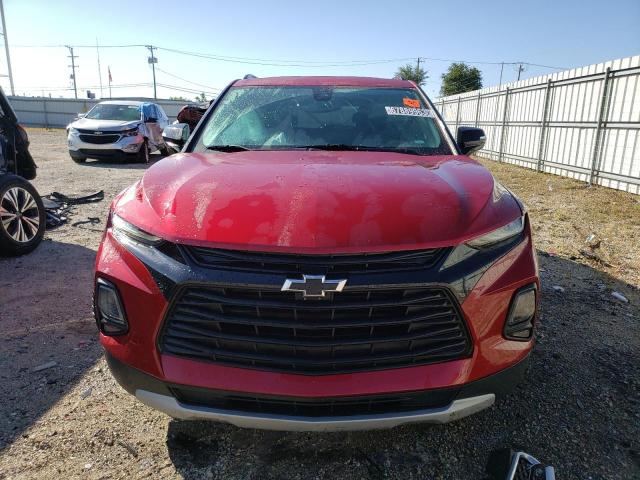 3GNKBCR40MS515533 - 2021 CHEVROLET BLAZER 2LT RED photo 5