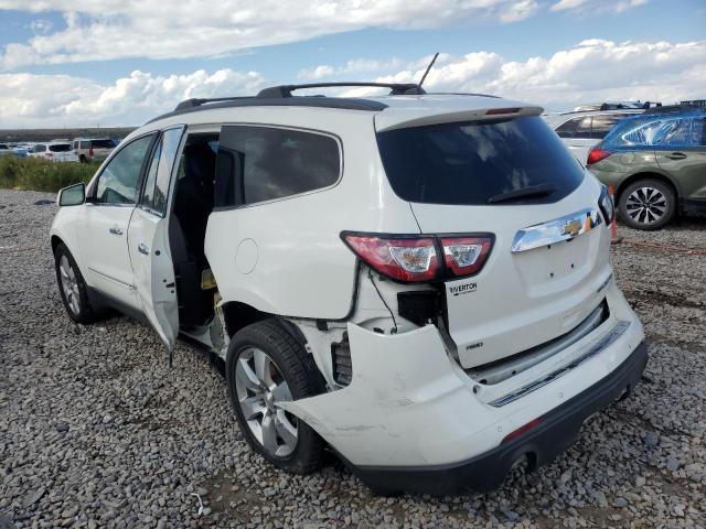 1GNKVJKD5EJ346232 - 2014 CHEVROLET TRAVERSE LTZ WHITE photo 2