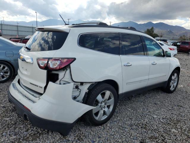 1GNKVJKD5EJ346232 - 2014 CHEVROLET TRAVERSE LTZ WHITE photo 3