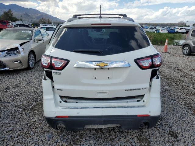 1GNKVJKD5EJ346232 - 2014 CHEVROLET TRAVERSE LTZ WHITE photo 6