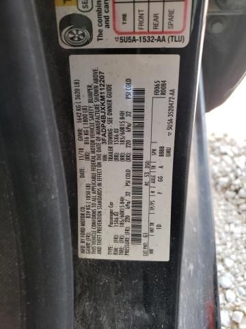 3FADP4BJXKM112207 - 2019 FORD FIESTA SE BLACK photo 13