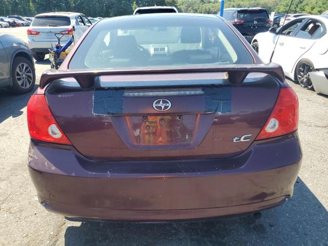 JTKDE177860096859 - 2006 TOYOTA SCION TC Bənövşəyi foto 6