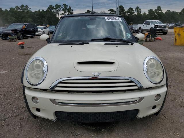 WMWRH33586TK57713 - 2006 MINI COOPER S CREAM photo 5