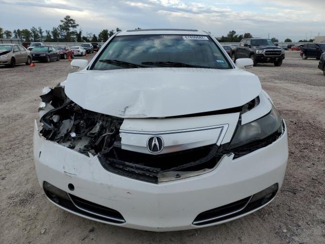 19UUA8F57EA008938 - 2014 ACURA TL TECH WHITE photo 5
