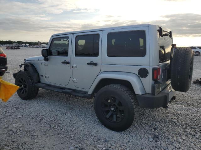 1C4BJWEG4CL181413 - 2012 JEEP WRANGLER U SAHARA SILVER photo 2