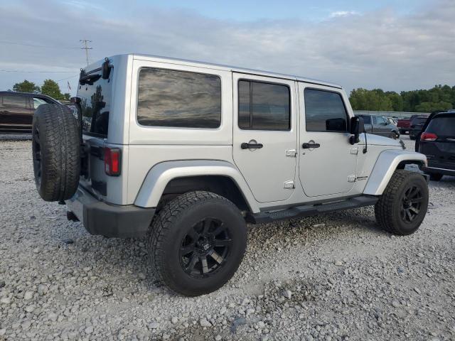 1C4BJWEG4CL181413 - 2012 JEEP WRANGLER U SAHARA SILVER photo 3