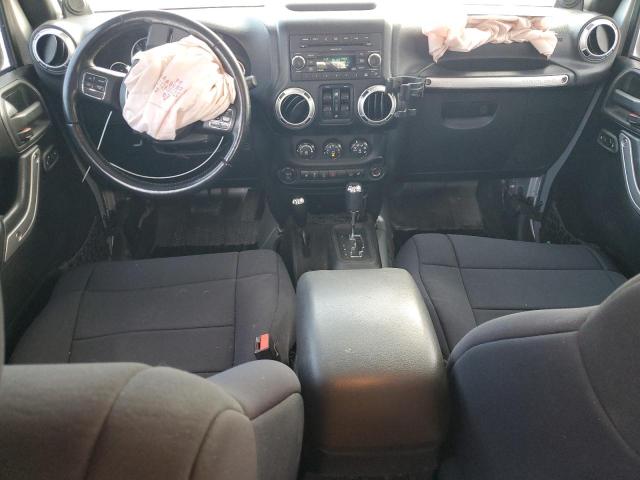 1C4BJWEG4CL181413 - 2012 JEEP WRANGLER U SAHARA SILVER photo 8