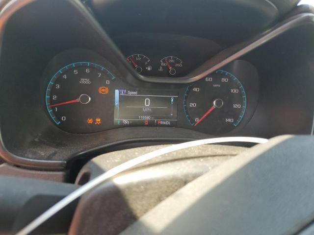 1GCHTCEAXJ1100969 - 2018 CHEVROLET COLORADO LT SILVER photo 9