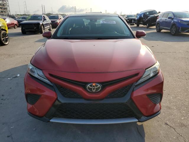 4T1B61HK5KU282209 - 2019 TOYOTA CAMRY XSE 红色 照片 5