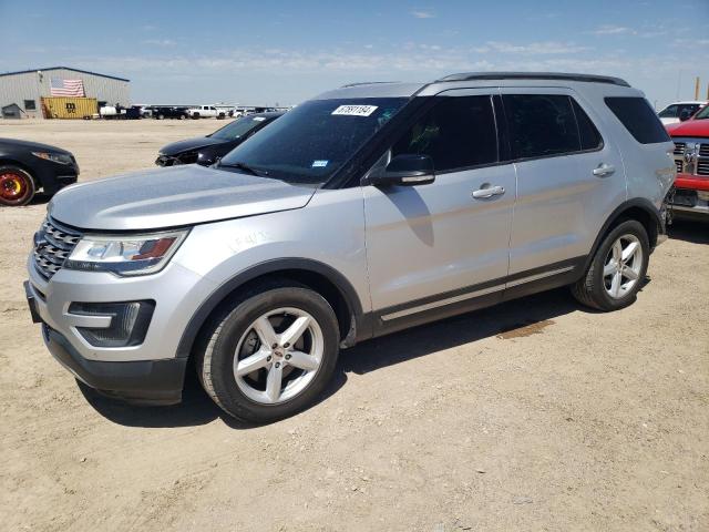 1FM5K7D81GGA35099 - 2016 FORD EXPLORER XLT SILVER photo 1