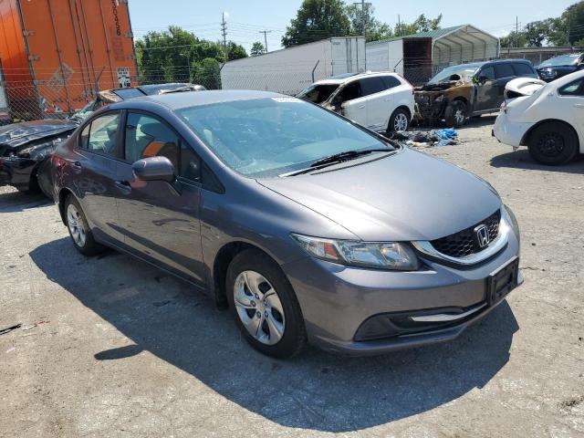 19XFB2F5XFE202752 - 2015 HONDA CIVIC LX GRAY photo 4