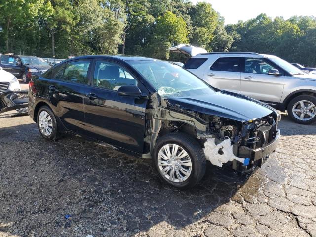 3KPA24AD8LE337518 - 2020 KIA RIO LX BLACK photo 4