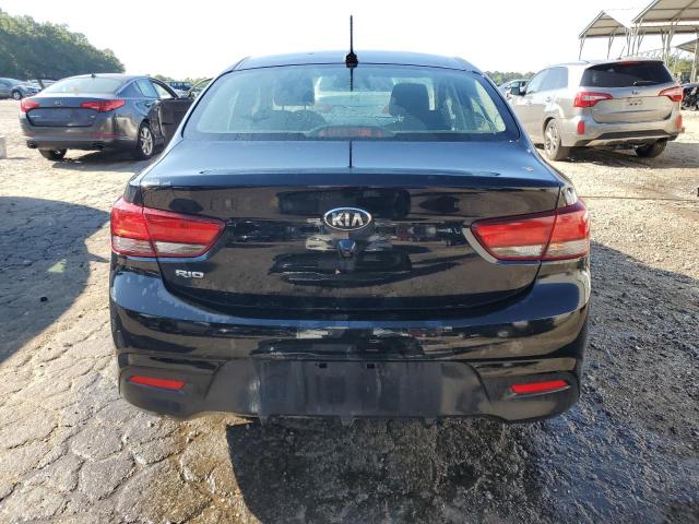 3KPA24AD8LE337518 - 2020 KIA RIO LX BLACK photo 6