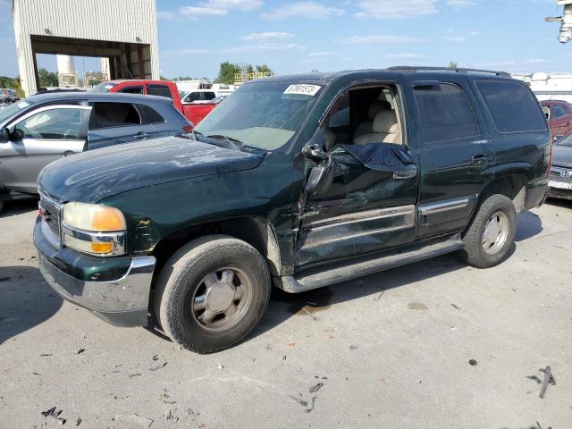 1GKEC13Z23J151602 - 2003 GMC YUKON GREEN photo 1