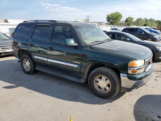 1GKEC13Z23J151602 - 2003 GMC YUKON GREEN photo 4