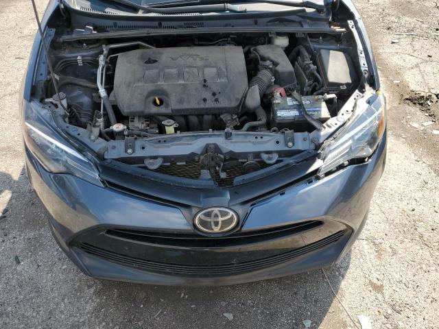 2T1BURHE0KC140785 - 2019 TOYOTA COROLLA L GRAY photo 11
