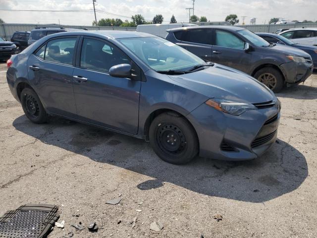 2T1BURHE0KC140785 - 2019 TOYOTA COROLLA L GRAY photo 4