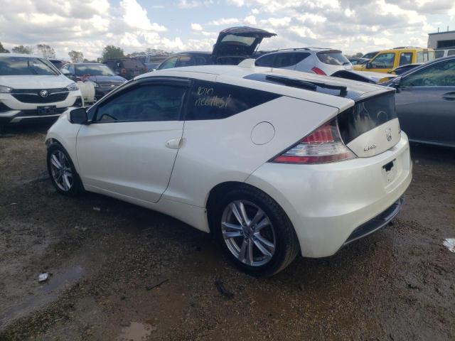 JHMZF1D63CS002326 - 2012 HONDA CR-Z EX WHITE photo 2