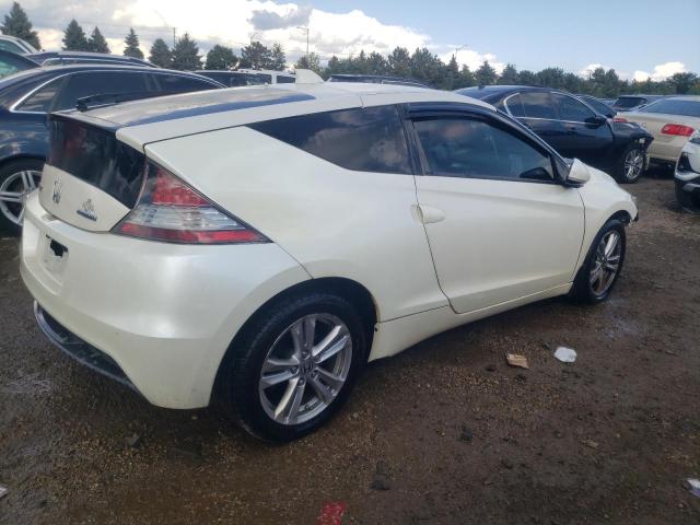 JHMZF1D63CS002326 - 2012 HONDA CR-Z EX WHITE photo 3