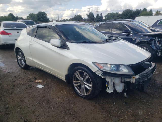 JHMZF1D63CS002326 - 2012 HONDA CR-Z EX WHITE photo 4