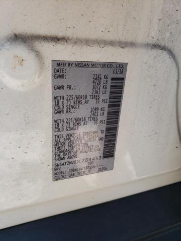 5N1AT2MV8JC784453 - 2018 NISSAN ROGUE S WHITE photo 13