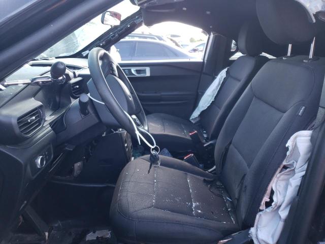 1FM5K8AB2MGA18006 - 2021 FORD EXPLORER POLICE INTERCEPTOR BLACK photo 7