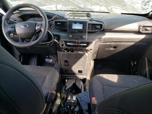 1FM5K8AB2MGA18006 - 2021 FORD EXPLORER POLICE INTERCEPTOR BLACK photo 8