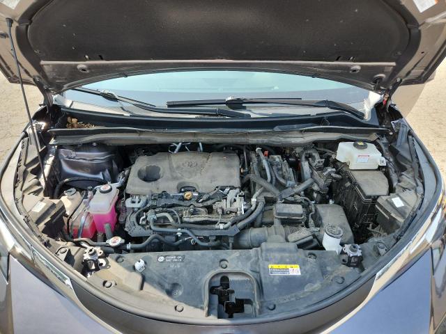 5TDYRKEC8MS037114 - 2021 TOYOTA SIENNA XLE GRAY photo 12