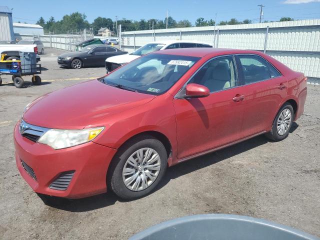 4T1BF1FK4CU607999 - 2012 TOYOTA CAMRY BASE RED photo 1
