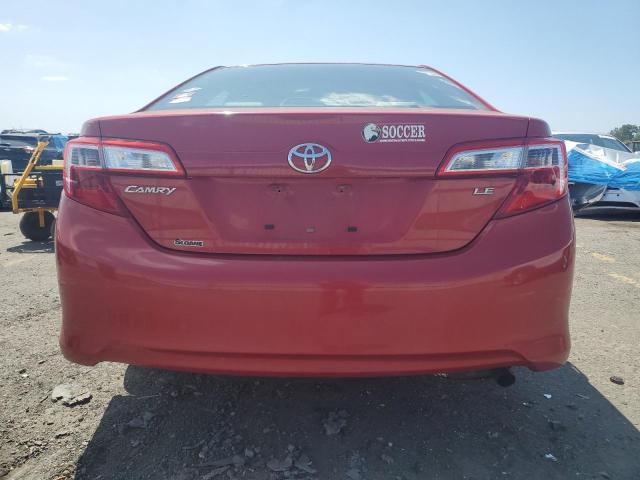 4T1BF1FK4CU607999 - 2012 TOYOTA CAMRY BASE RED photo 6