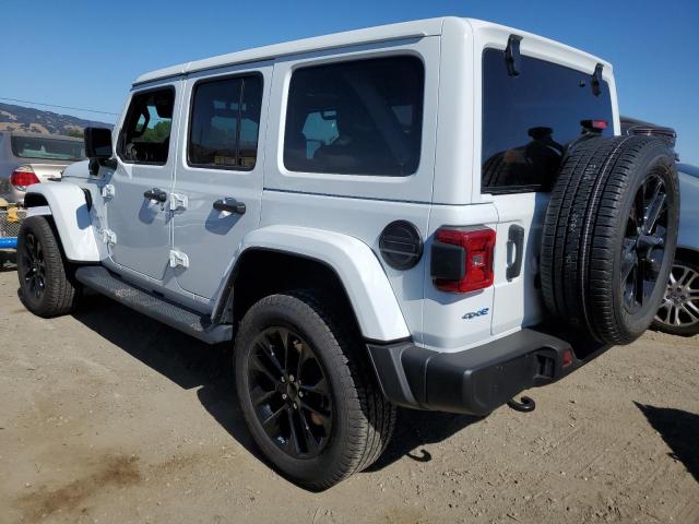 1C4JJXP61MW716865 - 2021 JEEP WRANGLER U SAHARA 4XE WHITE photo 2