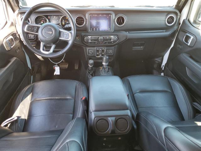 1C4JJXP61MW716865 - 2021 JEEP WRANGLER U SAHARA 4XE WHITE photo 8