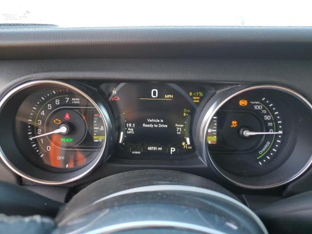 1C4JJXP61MW716865 - 2021 JEEP WRANGLER U SAHARA 4XE WHITE photo 9