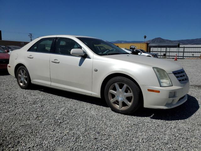 1G6DW677650155698 - 2005 CADILLAC STS WHITE photo 4