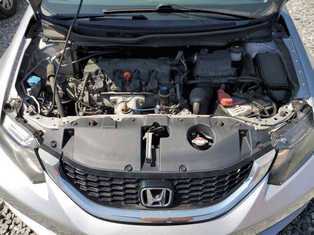 19XFB2F84FE058352 - 2015 HONDA CIVIC EX SILVER photo 11