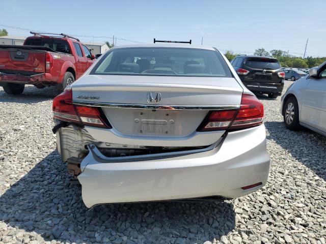 19XFB2F84FE058352 - 2015 HONDA CIVIC EX SILVER photo 6