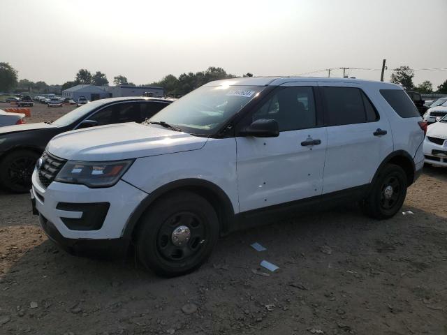 1FM5K8AR1JGA37090 - 2018 FORD EXPLORER POLICE INTERCEPTOR 白色 照片 1