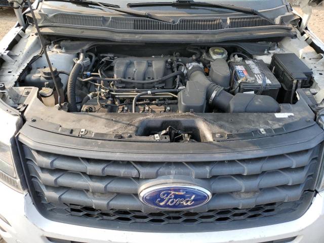 1FM5K8AR1JGA37090 - 2018 FORD EXPLORER POLICE INTERCEPTOR 白色 照片 12