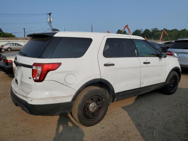 1FM5K8AR1JGA37090 - 2018 FORD EXPLORER POLICE INTERCEPTOR WHITE photo 3