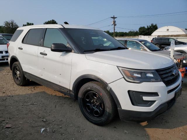 1FM5K8AR1JGA37090 - 2018 FORD EXPLORER POLICE INTERCEPTOR 白色 照片 4