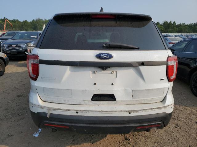 1FM5K8AR1JGA37090 - 2018 FORD EXPLORER POLICE INTERCEPTOR 白色 照片 6