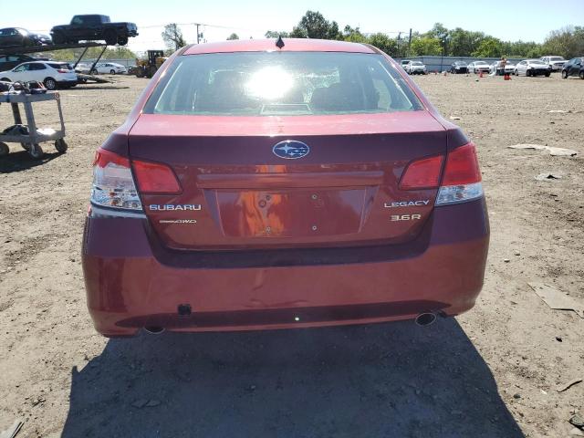 4S3BMDK61B2233916 - 2011 SUBARU LEGACY 3.6R LIMITED RED photo 6