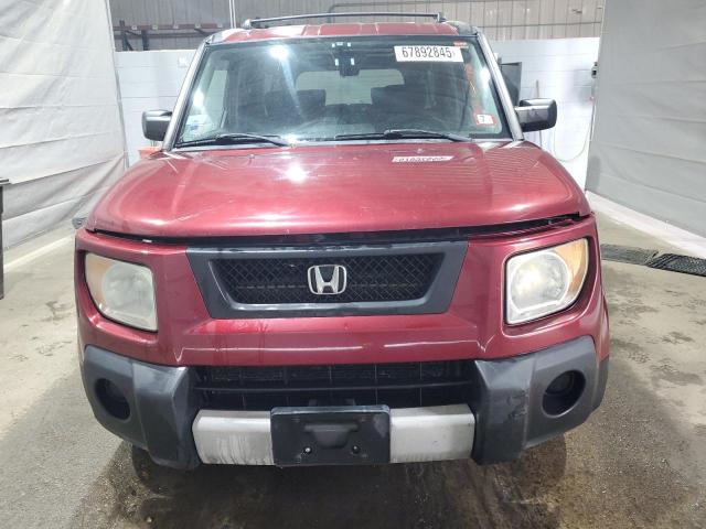 5J6YH28766L012714 - 2006 HONDA ELEMENT EX BURGUNDY photo 5