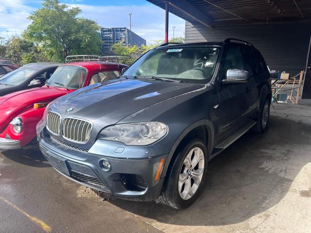 5UXZW0C59CL666725 - 2012 BMW X5 XDRIVE35D SILVER photo 2