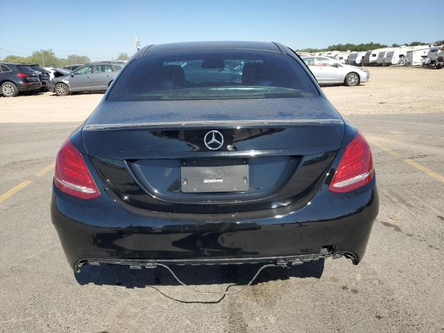 55SWF4KB4GU135653 - 2016 MERCEDES-BENZ C 300 4MATIC BLACK photo 6