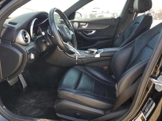 55SWF4KB4GU135653 - 2016 MERCEDES-BENZ C 300 4MATIC BLACK photo 7