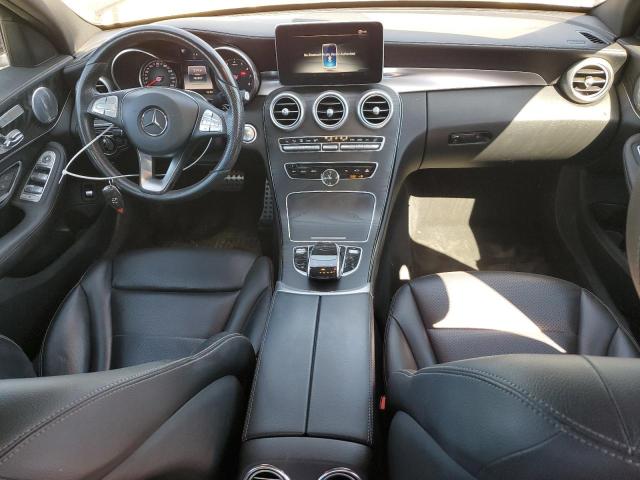 55SWF4KB4GU135653 - 2016 MERCEDES-BENZ C 300 4MATIC BLACK photo 8