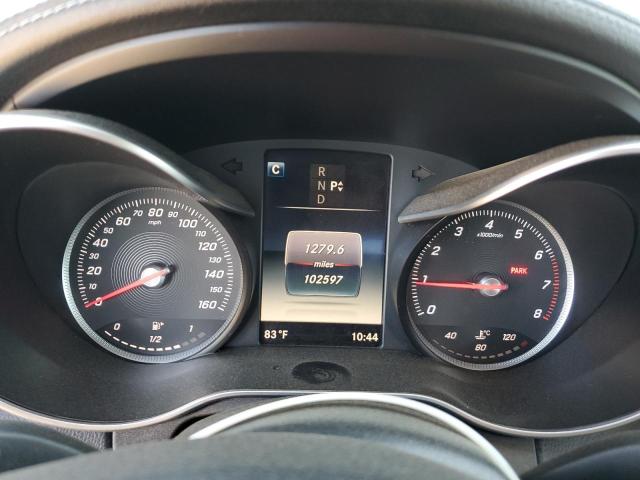 55SWF4KB4GU135653 - 2016 MERCEDES-BENZ C 300 4MATIC BLACK photo 9