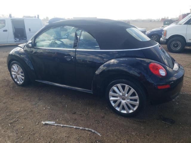 3VWRF31Y68M413591 - 2008 VOLKSWAGEN NEW BEETLE CONVERTIBLE SE BLACK photo 2