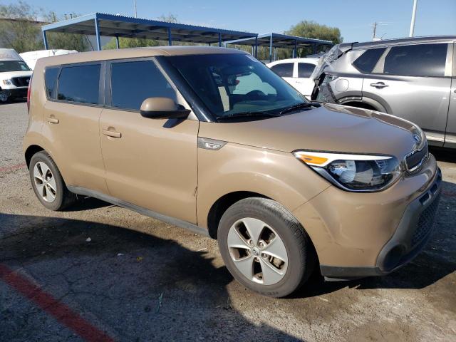 KNDJN2A2XE7053823 - 2014 KIA SOUL TAN photo 4